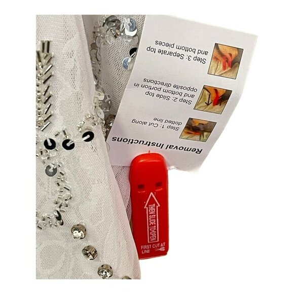 Mac Duggal Beaded Sequins Cut Out Column Formal Evening Maxi Dress Gown … - Picture 10 of 10